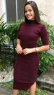 Vestido Tricot Modal Midi