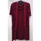 Vestido tubinho midi com bolero de renda social moda evangélica jovem senhora plus size