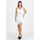 Vestido Tubinho Social Curto com Alcinha Vestido Tubinho Social Curto com Alcinha