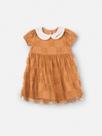 Vestido tule bordado