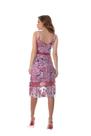Vestido Tule Devore com renda