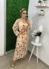 Vestido tule longo