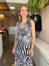 Vestido Tule Zebra