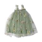 Vestido Tutu Bordado Floral para Bebês - Sem Mangas - Estilo Princesa com Faixa Vestido Tutu Bordado Floral para Bebês - Sem Mangas - Estilo Princesa com Faixa
