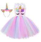 Vestido tutu de lantejoulas Costume ZeroStage Unicorn Fairy Princess Vestido tutu de lantejoulas Costume ZeroStage Unicorn Fairy Princess