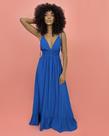 Vestido Valentina Longo - Azul Petróleo Vestido Valentina Longo - Azul Petróleo