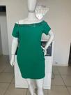 Vestido Verde Plus Size Carmella Cloo - Veste do 44/46 Vestido Verde Plus Size Carmella Cloo - Veste do 44/46
