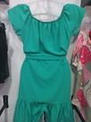 Vestido verde tam m