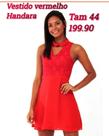 Vestido vermelho Handara