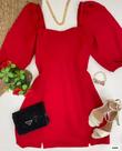Vestido vermelho tamanho M mini Vestido vermelho tamanho M mini
