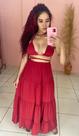 Vestido vermelho