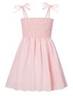 Vestido Vieille Toddler Girls rosa sem mangas 4-5T Vestido Vieille Toddler Girls rosa sem mangas 4-5T