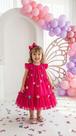 Vestido Vila Lele Jardim das Borboletas para Bebê - Pink