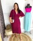 Vestido viscolinho elastex Plus Size