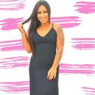 Vestido Viscose Manga Alça Rezzato Feminino