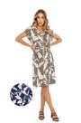Vestido Viscose Marinho com Elastano - Conforto e Estilo