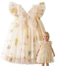 Vestido Vsaiddt Baby Butterfly Tulle Fairy Birthday 3T Girl Vestido Vsaiddt Baby Butterfly Tulle Fairy Birthday 3T Girl