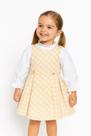 Vestido xadrez com Camisa Infantil Papilloo