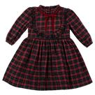 Vestido Xadrez Manga longa Bebê e Infantil Papilloo