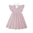 Vestidos De Bebê Em Linho Branco Com Renda Para Meninas, Verão, Festa De 1º Aniversário, 0-6 Anos,
