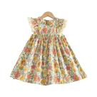 Vestidos Florais Sem Mangas Para Meninas, Nova Moda Bear Leader, Fantasias De Flores Para Crianças,