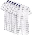 Vestidos hospitalares Utopia Care, pacote com 6 unidades, unissex para mulheres/homens, 2GG, azuis