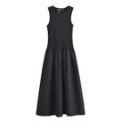 Vestidos Longos Sem Mangas Em Caqui Para Mulheres, Moda Casual De Primavera, Vestido Preto Y2K Vestidos Longos Sem Mangas Em Caqui Para Mulheres, Moda Casual De Primavera, Vestido Preto Y2K