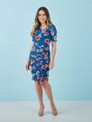 Vestidos moda evangélica florido
