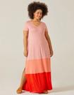 Vestilo Tricolor Longo com Fenda em Viscose Stretch Conforto com Abertura na Lateral - Malwee