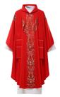 Vestimentos de igreja Chasuble BLESSUME, padre, clero, algodão vermelho