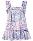 Vestir The Children's Place Paisley Patchwork Tiered 3T Girl