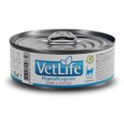 Vet Life Hypoallergenic Pork & Potato Ração Úmida p/ Gatos 85g - 1 un Vet Life Hypoallergenic Pork & Potato Ração Úmida p/ Gatos 85g - 1 un
