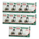 Vetmax Plus 700mg Vetnil 4 comp. Cães e Gatos Kit com 10