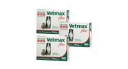 Vetmax Plus 700mg Vetnil 4 comp. Cães e Gatos Kit com 3