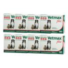 Vetmax Plus 700mg Vetnil 4 comp. Cães e Gatos Kit com 8