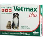 Vetmax plus vermicida de amplo espectro