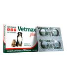 Vetmax Plus Vermífugo para Cães e Gatos Vetnil 04 Comprimidos Vetmax Plus Vermífugo para Cães e Gatos Vetnil 04 Comprimidos