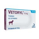 Vetoryl 10mg C/ 30 Cápsulas Para Cães - Dechra
