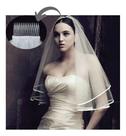 Véu De Noiva Casamento Simples Curto 75 Cm Barato