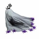 Veu de Noiva Halloween com Aranhas Color - NYR