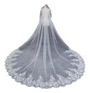 Véu De Noiva Longo Casamento Mantilha Vestido Noiva 4 metros