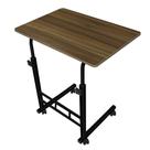 Vexmate Preta Mesa Multiuso Mesinha para Notebook Altura Regulavel com Rodinhas