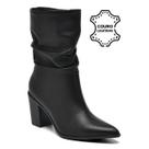 Via Marte Bota Slouchy Preto - PRETO