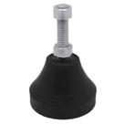 VIBRA STOP 1/4 EXTRA MINI CAPACIDADE 70/200 KG (BORRACHA) Nº1 / CONE 01
