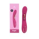 Vibrado em Silicone com 3 Funções - Exclusiva Brigite