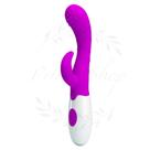 Vibrador bruno estimulador de ponto G e clitóris 7 modos de vibração Pretty Love