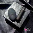 Vibrador Bullet Control Me com Controle Black