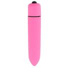 Vibrador Bullet Power Cápsula Vibratória Aveludada - Pink