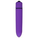 Vibrador Bullet Power Cápsula Vibratória Aveludada - Roxo