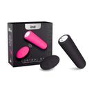 Vibrador Bullet Recarregável com Controle Remoto Control Me Preto